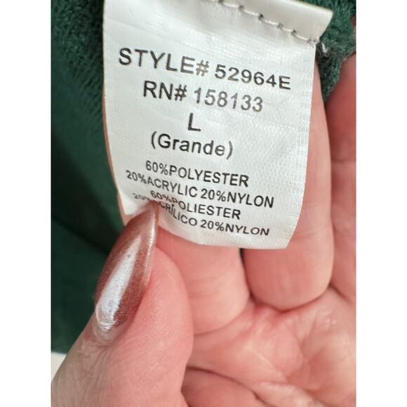 Green Cardigan-Womens M/L - Staccato Brand - Picture 5 of 7